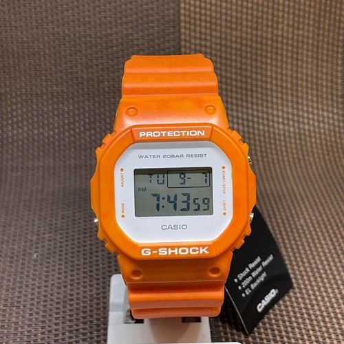 Montre numérique orange - , pour
